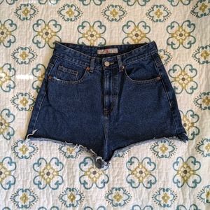 Women's denim shorts